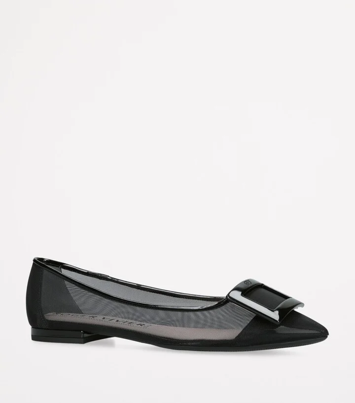 Roger Vivier Net Gommettine Ballet Flats - Image 3