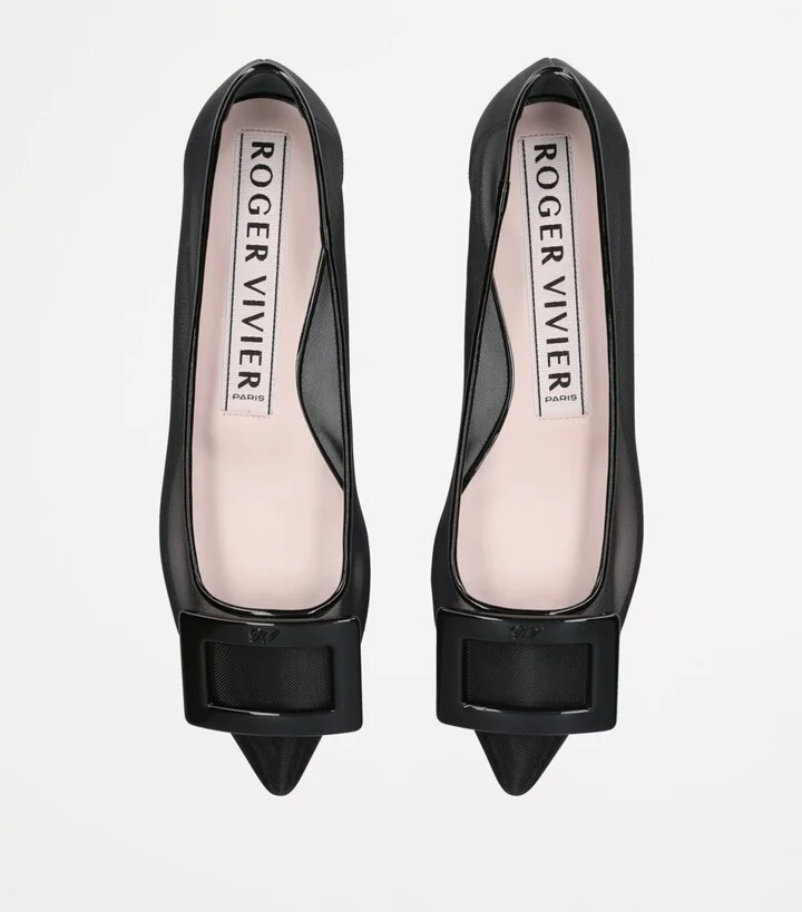 Roger Vivier Net Gommettine Ballet Flats - Image 4