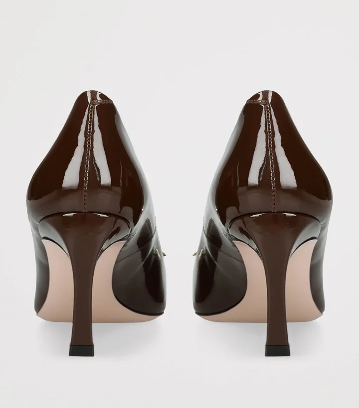 Roger Vivier Patent Belle Vivier Pumps 70 - Image 2
