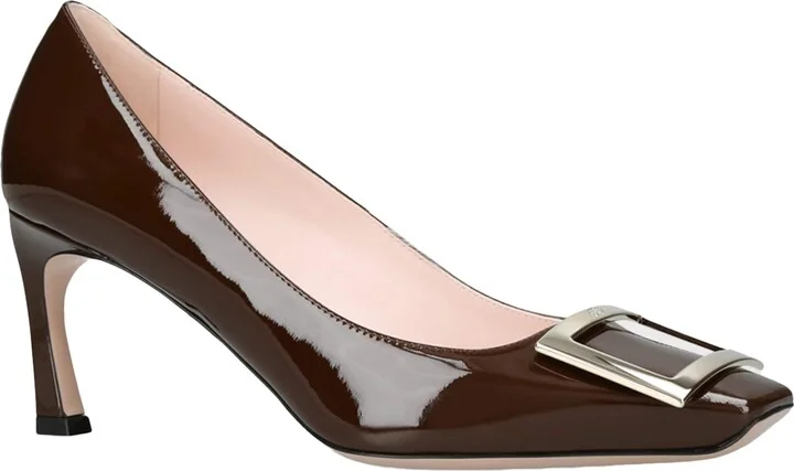 Roger Vivier Patent Belle Vivier Pumps 70