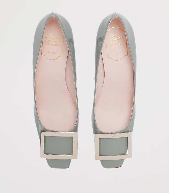 Roger Vivier Patent Belle Vivier Trompette Pumps 70 - Image 4