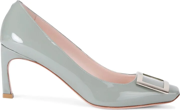 Roger Vivier Patent Belle Vivier Trompette Pumps 70