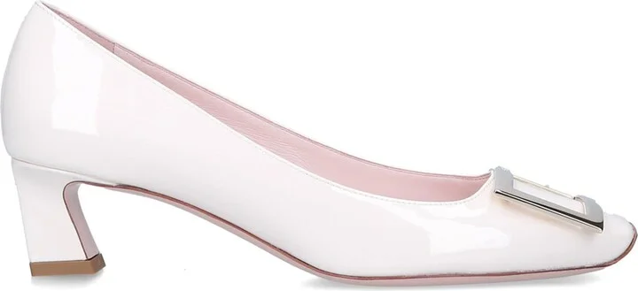 Roger Vivier Patent Decolleté Belle Vivier Pumps 45 - Image 3