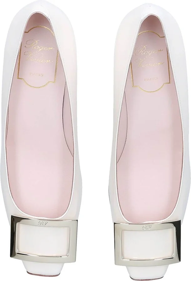 Roger Vivier Patent Decolleté Belle Vivier Pumps 45 - Image 4