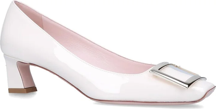 Roger Vivier Patent Decolleté Belle Vivier Pumps 45