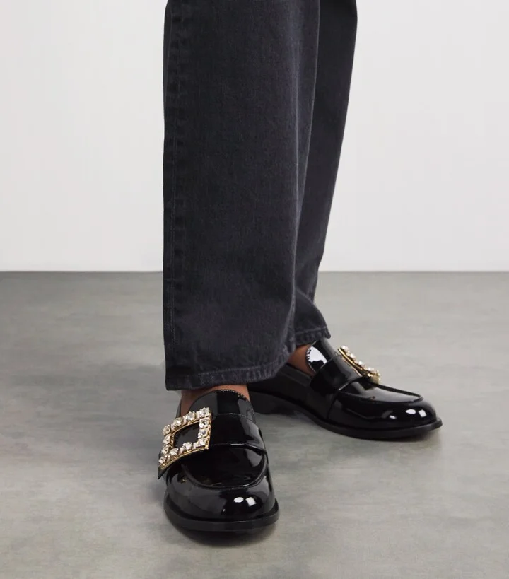 Roger Vivier Patent Leather Très Vivier Loafers - Image 2