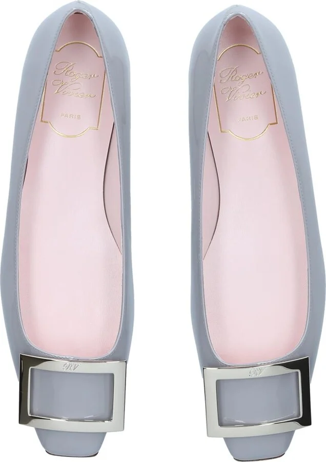 Roger Vivier Patent Leather Trompette Ballet Flats - Image 4