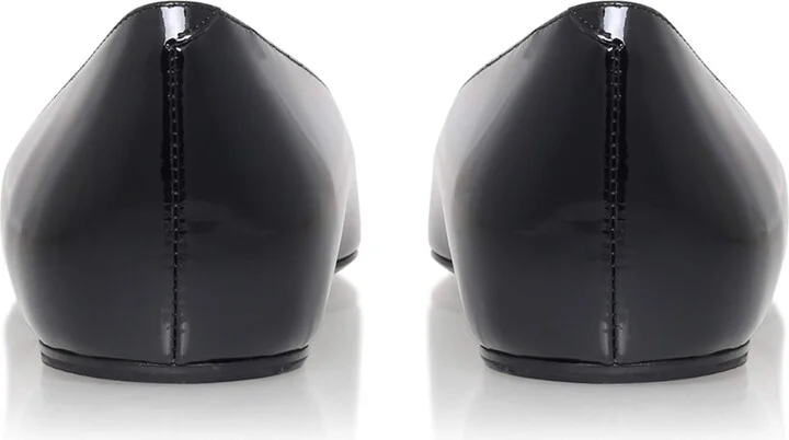 Roger Vivier Patent Quadrata Trompette Ballet Flats - Image 4