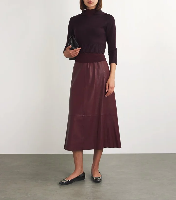 Roger Vivier Patent Quadrata Trompette Ballet Flats - Image 5