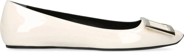Roger Vivier Patent Trompette Ballet Flats