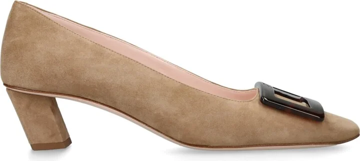 Roger Vivier Suede Belle Vivier Pumps 45