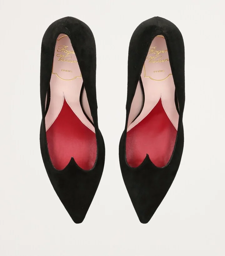 Roger Vivier Suede I Love Vivier Pumps 85 - Image 6