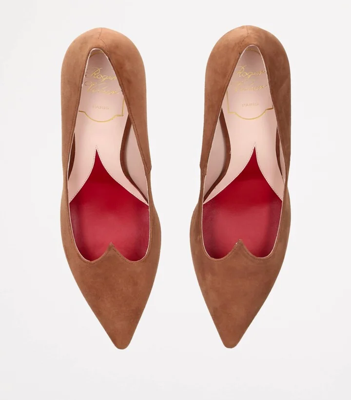 Roger Vivier Suede I Love Vivier Pumps 85 - Image 4