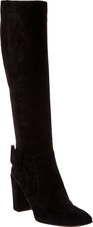 Roger Vivier Suede Knee-High Boot