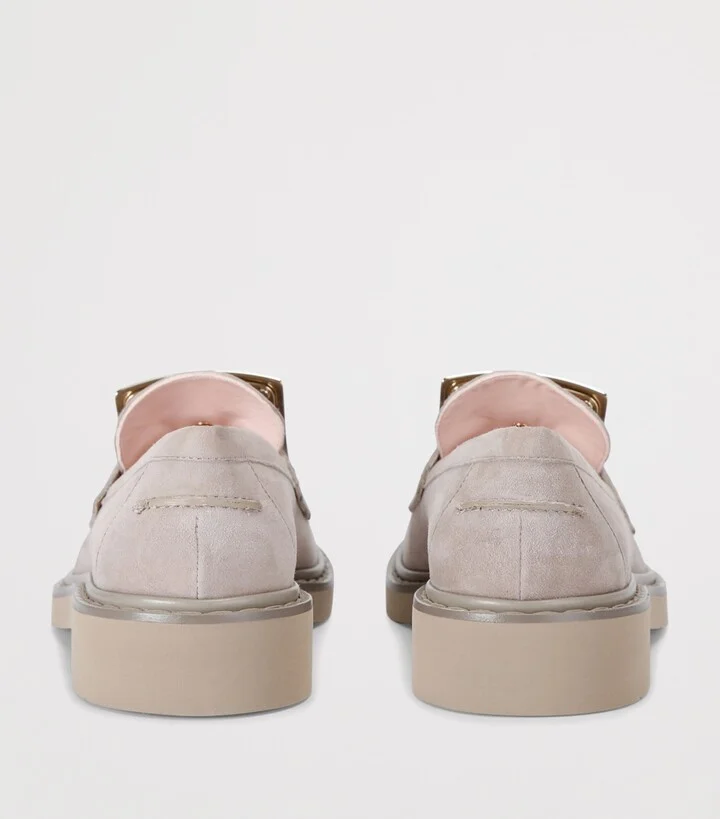 Roger Vivier Suede Viv' Rangers Loafers - Image 2