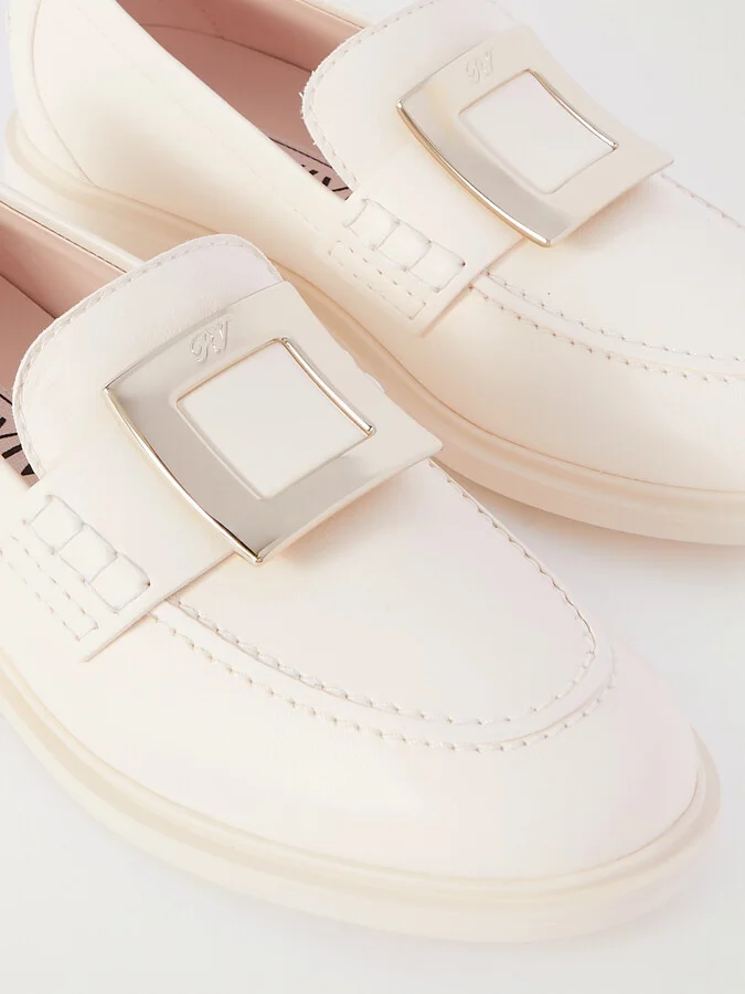 Roger Vivier - Summer Leather Loafers - White - Image 4