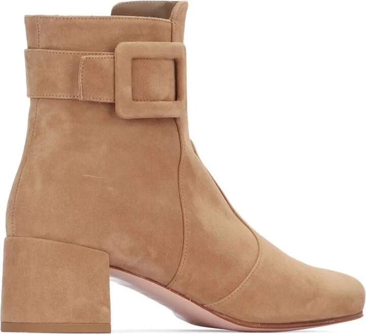 Roger Vivier Tres Vivier Leather Ankle Boots - Image 2