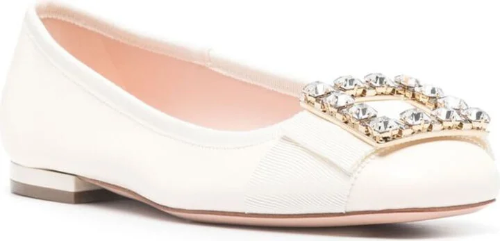 Roger Vivier Très Vivier Leather Ballet Flats - Image 2