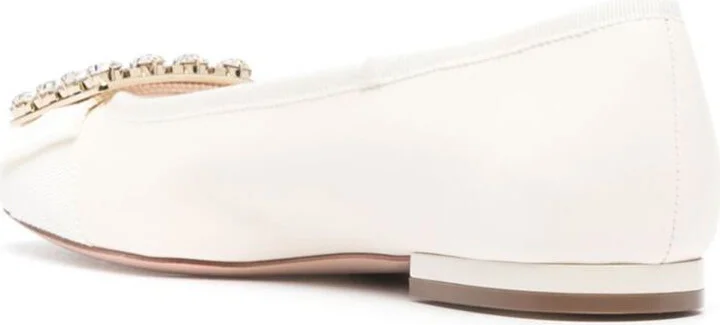 Roger Vivier Très Vivier Leather Ballet Flats - Image 4