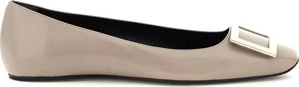 Roger Vivier Trompette Buckle Ballerina Flats