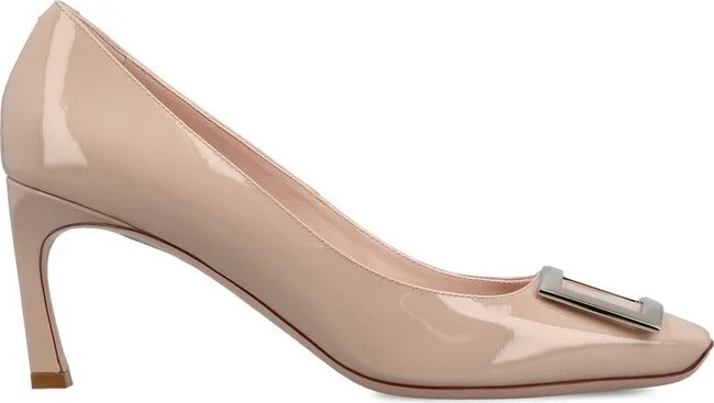 Roger Vivier Trompette Embellished Buckle Pumps