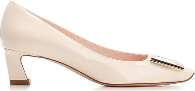 Roger Vivier Trompette Embellished Buckle Pumps