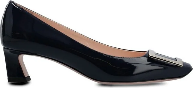 Roger Vivier Trompette Embellished Buckle Pumps