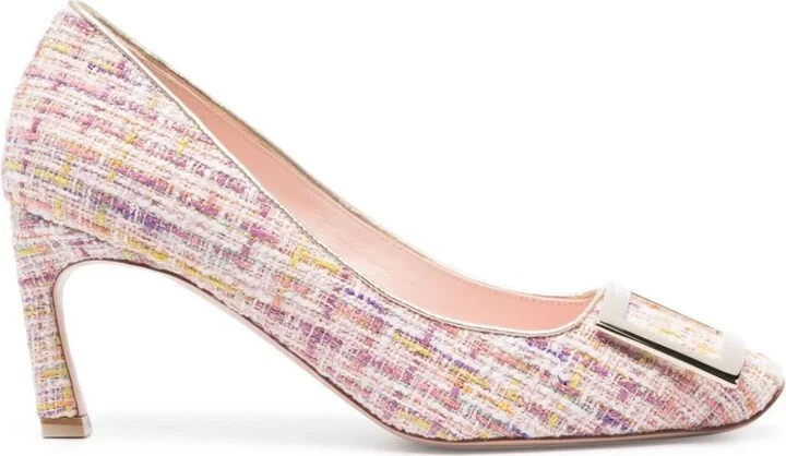 Roger Vivier Trompette Knitted Pumps