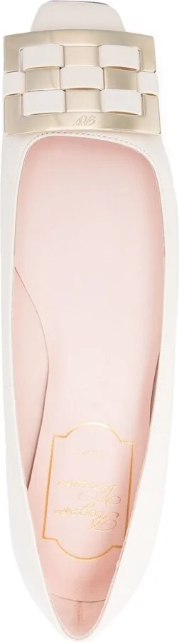Roger Vivier Trompette Leather Ballet Flats - Image 2