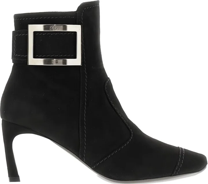 Roger Vivier Trompette Leather Boots