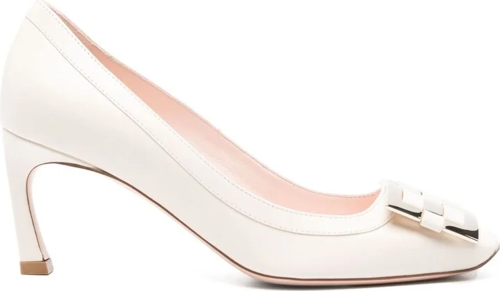 Roger Vivier Trompette Leather Pumps