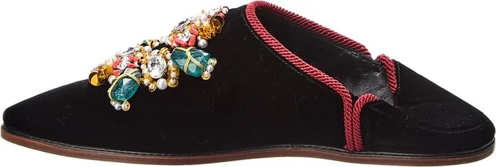 Roger Vivier Velvet Mule - Image 2