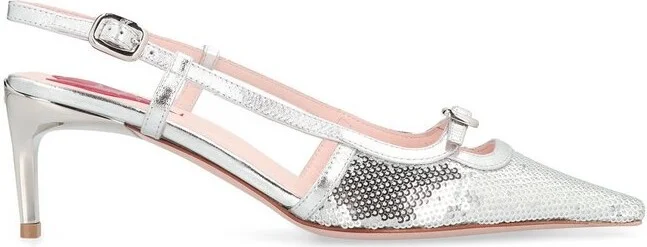 Roger Vivier Viv' Canard Slingback Pumps