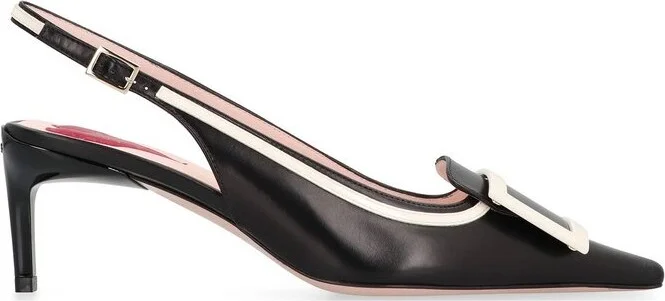 Roger Vivier Viv' Canard Slingback Pumps