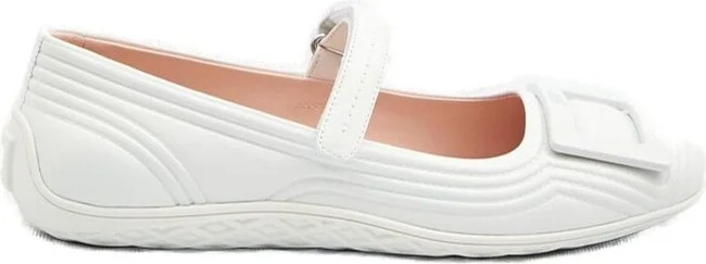 Roger Vivier Viv Low Mary Janes Ballerinas