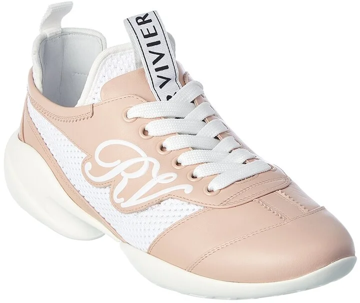 Roger Vivier Viv Match Rv Leather Sneaker