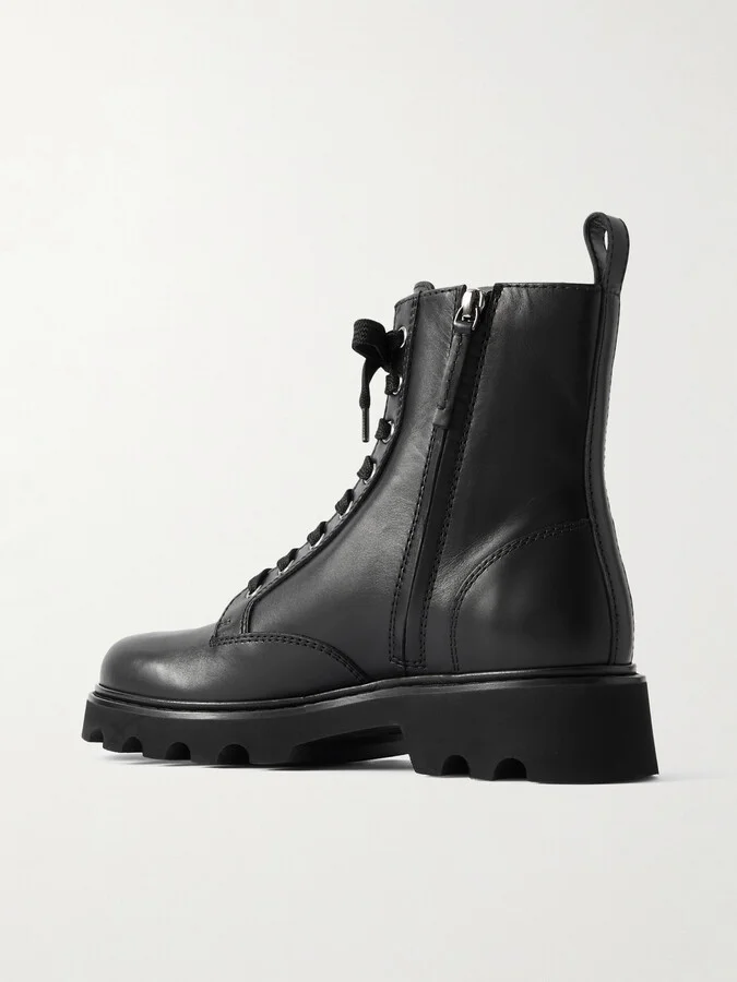 Roger Vivier - Viv Rangers 40 Buckled Leather Ankle Boots - Black - Image 3