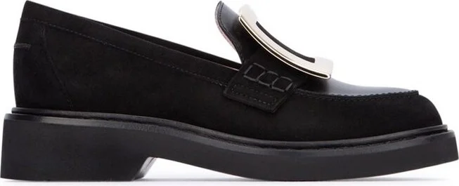 Roger Vivier Viv' Rangers Buckle-Detailed Loafers