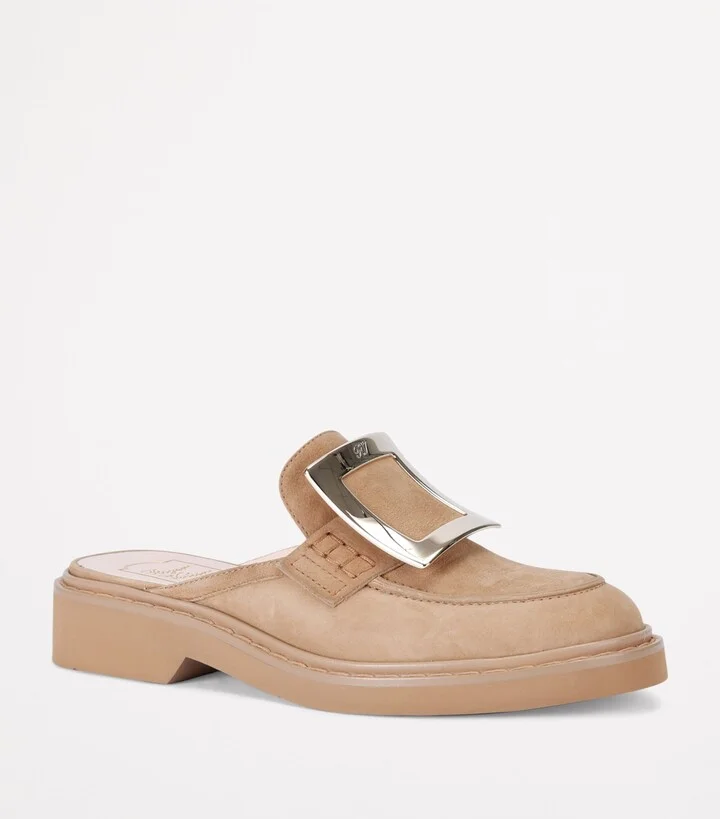 Roger Vivier Viv' Rangers Buckle Mules - Image 3
