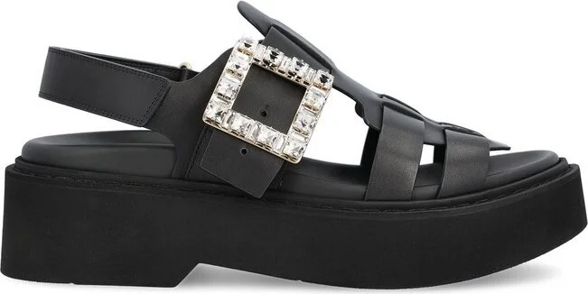 Roger Vivier Viv' Rangers Sandals