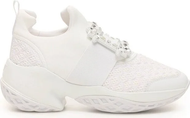Roger Vivier Viv' Run Buckle Sneakers