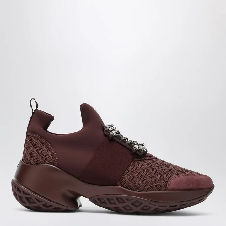 Roger Vivier Viv' Run Dark Violet Sneaker