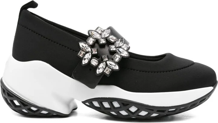 Roger Vivier Viv Run Strass Ballets