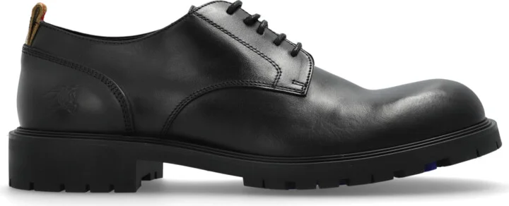 "Rogue" Derby Shoes, , - Black