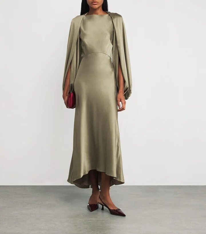 Roksanda Silk Koda Midi Dress - Image 2