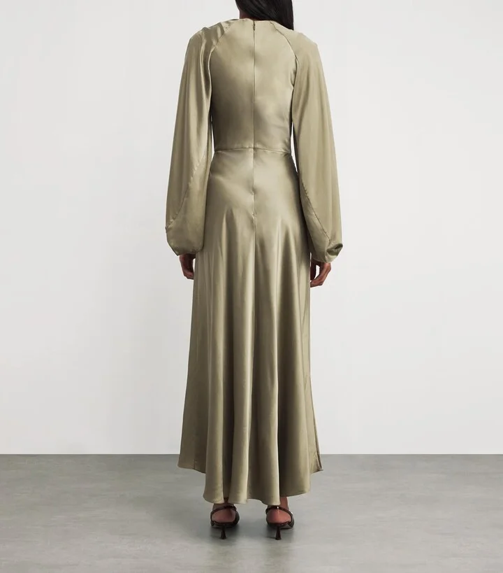 Roksanda Silk Koda Midi Dress - Image 3