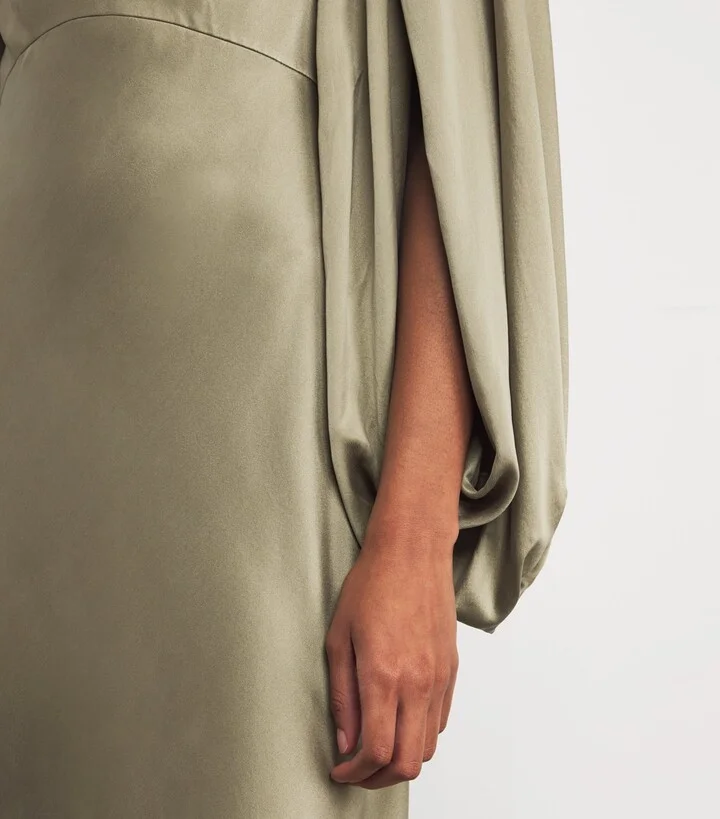 Roksanda Silk Koda Midi Dress - Image 6