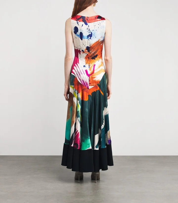 Roksanda Silk Munir Midi Dress - Image 3