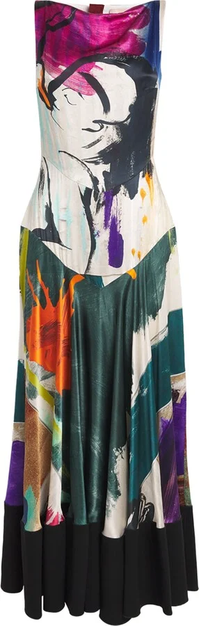 Roksanda Silk Munir Midi Dress