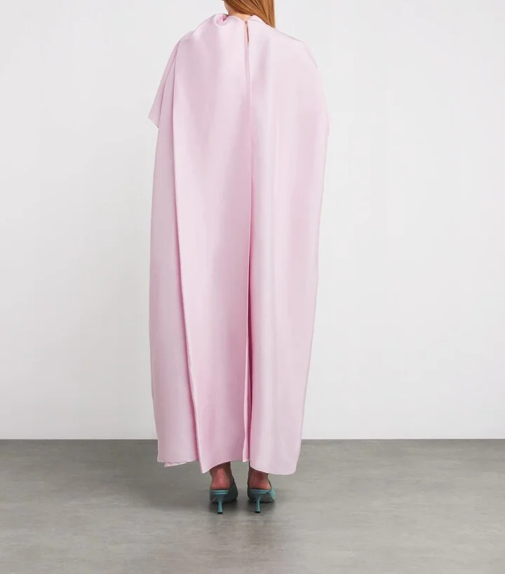 Roksanda Silk Oshsone Midi Dress - Image 3